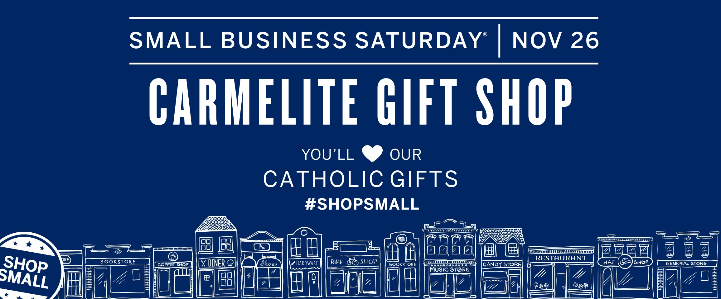 Small Business Saturday, Shop Small with us